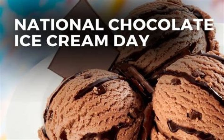 What is today National Ice Cream Day?