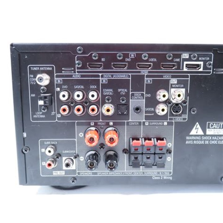 What kind of AMP does Denon avr-1312 have?