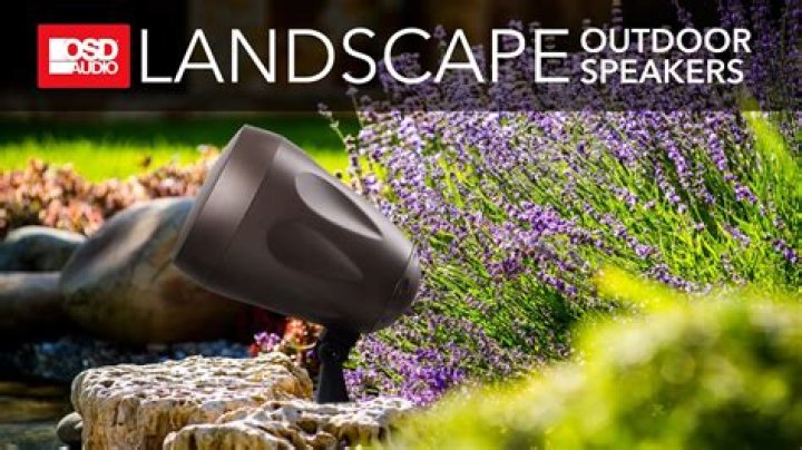 What kind of AMP does OSD outdoor speakers use?