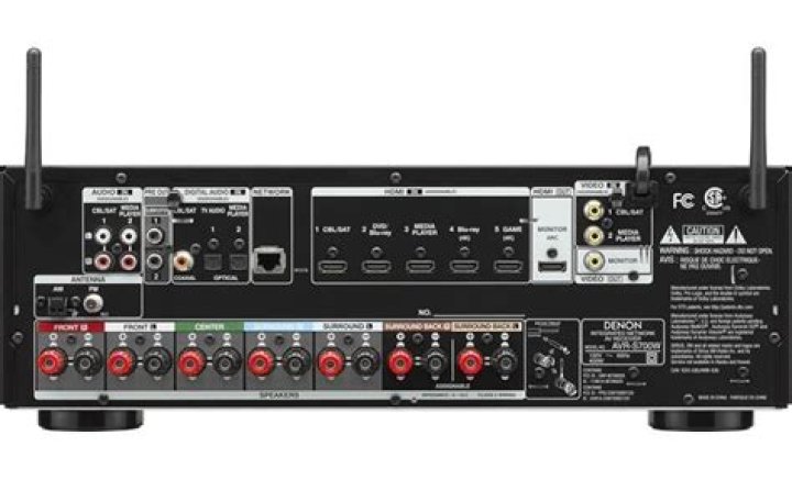 What kind of amplifier does Denon avr-s700w have?