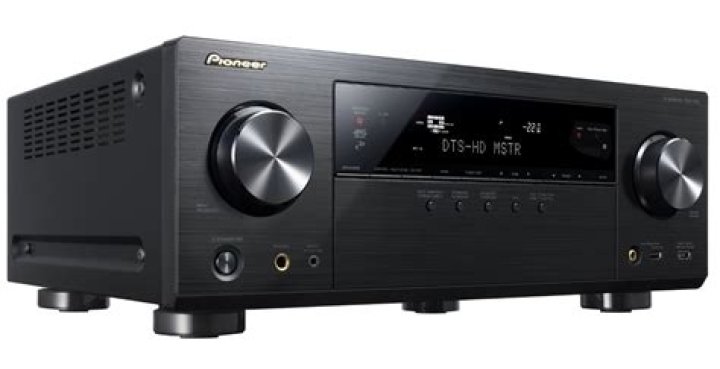 What kind of audio does the pioneer VSX 1123 K play?