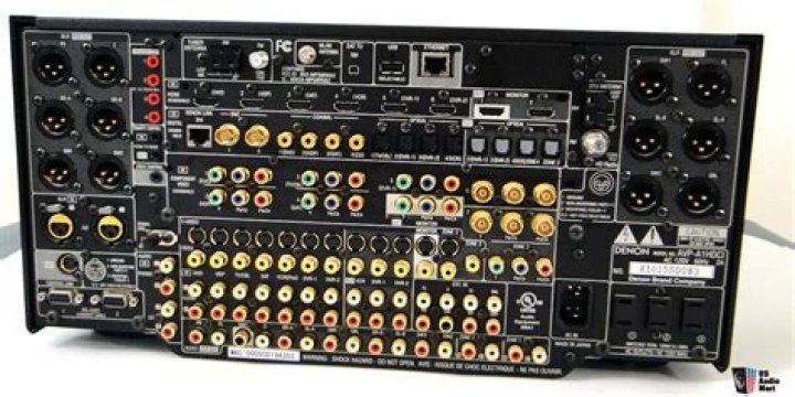 What kind of audio processor does Denon use?