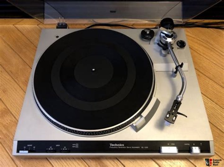 What kind of belt is Technics platter drive?