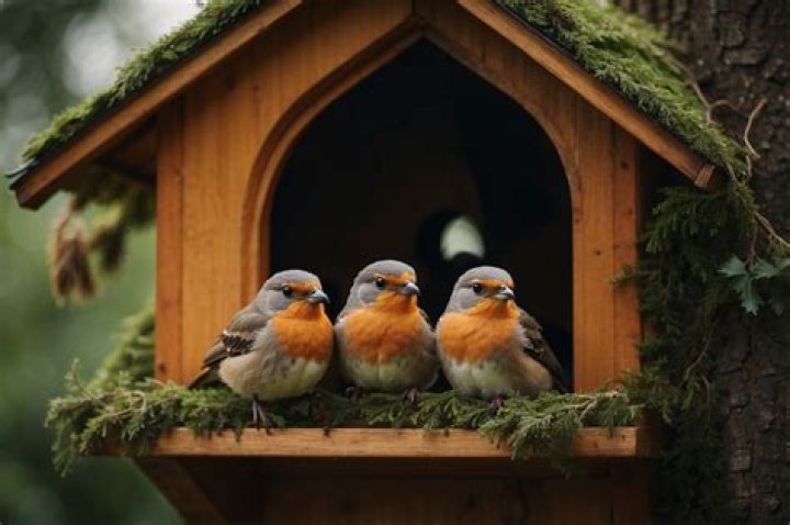 What kind of birds live in bird houses?
