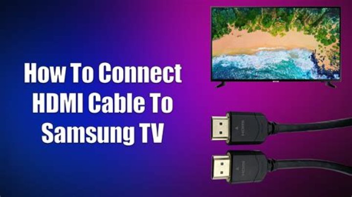 What kind of HDMI cable do I need for my Samsung Smart TV?