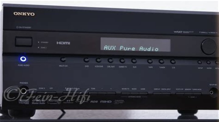 What kind of HDMI does Onkyo tx-sr606 receiver have?