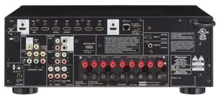 What kind of inputs does the pioneer vsx-1123 have?