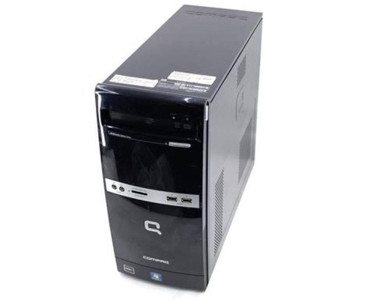 What kind of monitor does the Compaq 505b have?