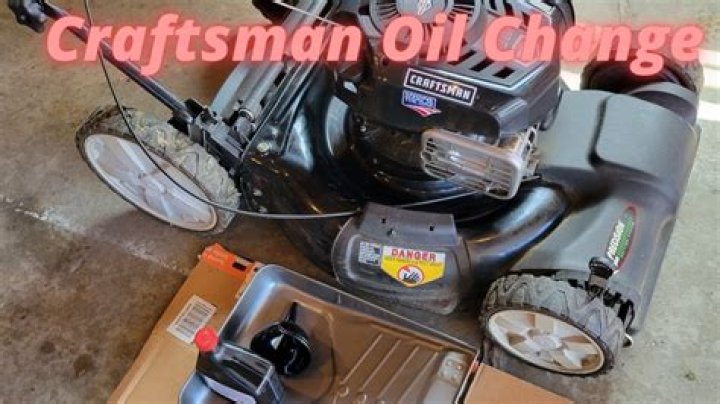 What kind of oil does a Craftsman lawn tractor use?