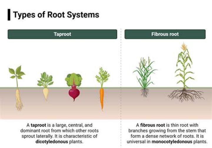 What kind of root system does camphor tree have?