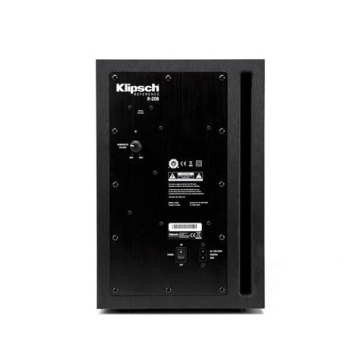 What kind of speakers does Klipsch r-20b have?