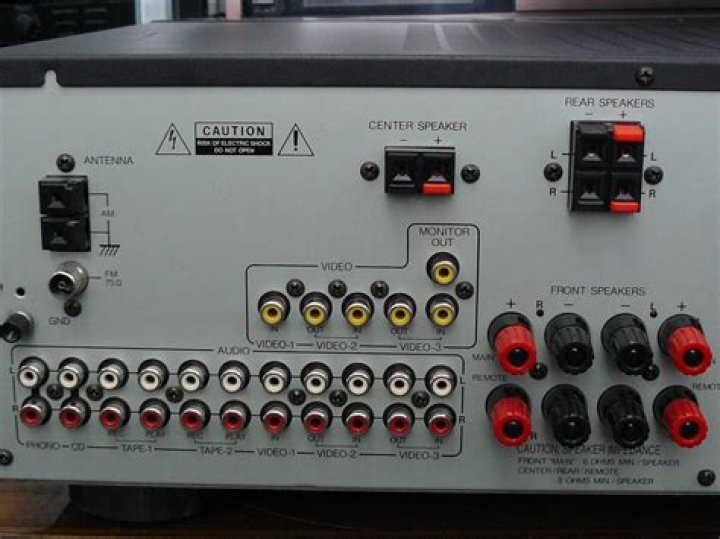 What kind of speakers does Onkyo TX sv515 use?