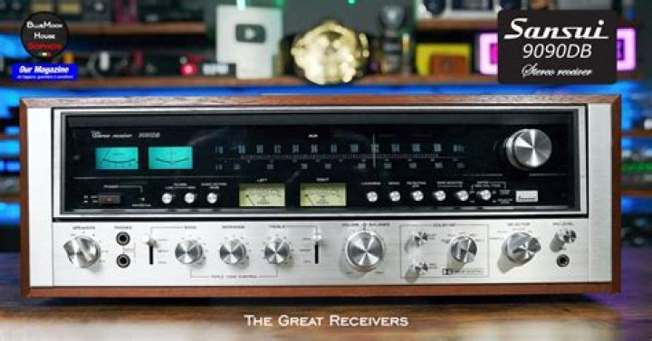 What kind of stereo does the Sansui 9090 have?