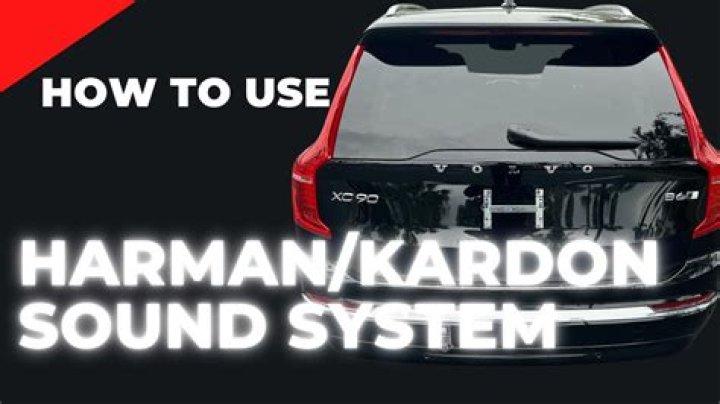 What kind of subwoofer does Harman Kardon use?