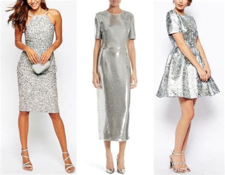 What lipstick goes with a silver dress?