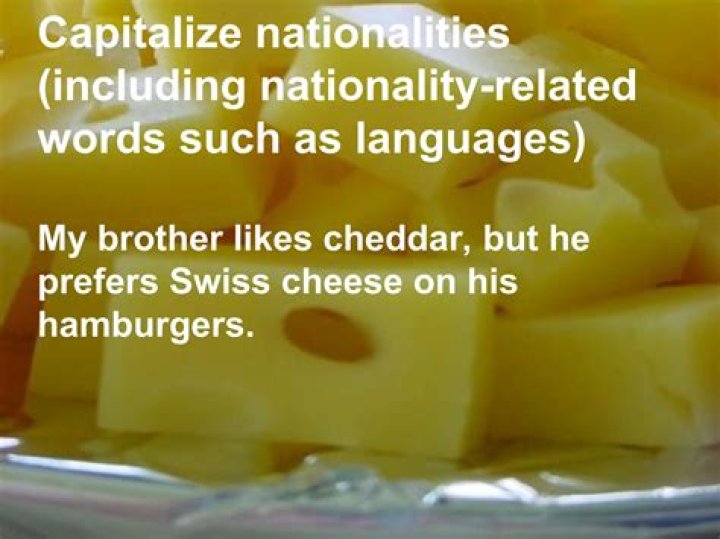 What nationality eats head cheese?