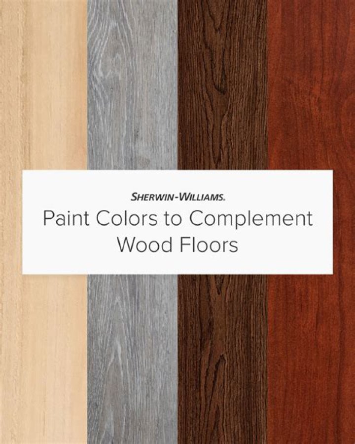 What paint color goes well with dark wood?