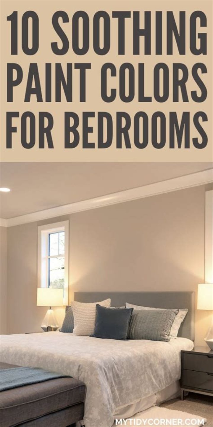 What paint finish is best for bedrooms?