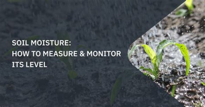 What percent should soil moisture be?
