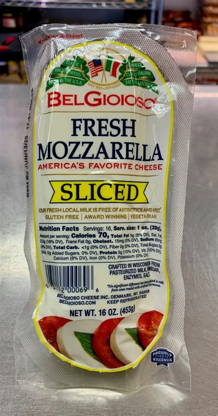 What produces mozzarella cheese?