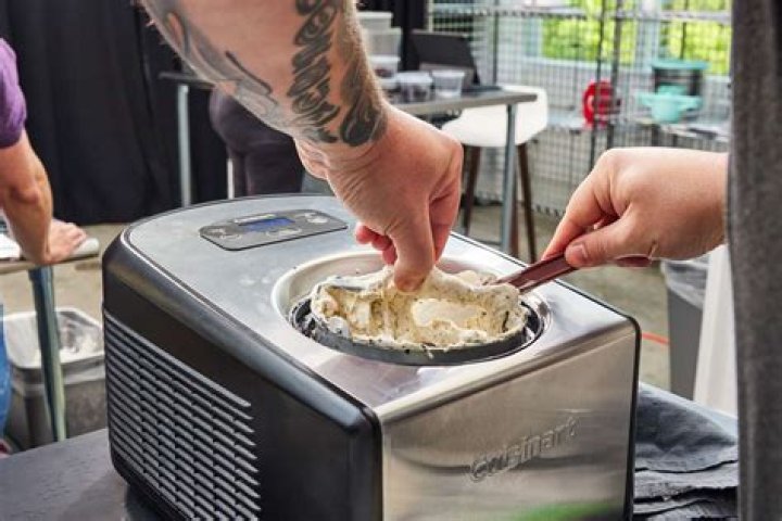 What property helps in ice cream making?