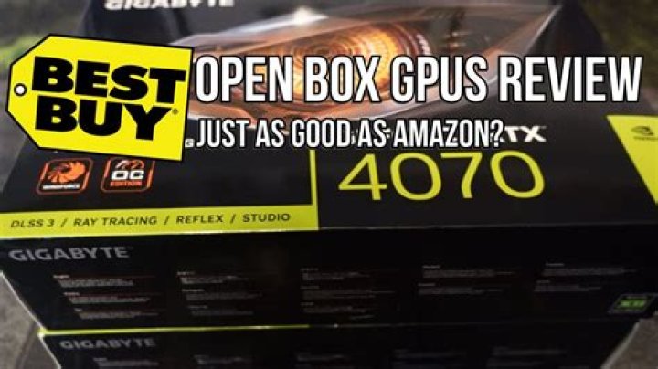 What should I do if I buy an open box?