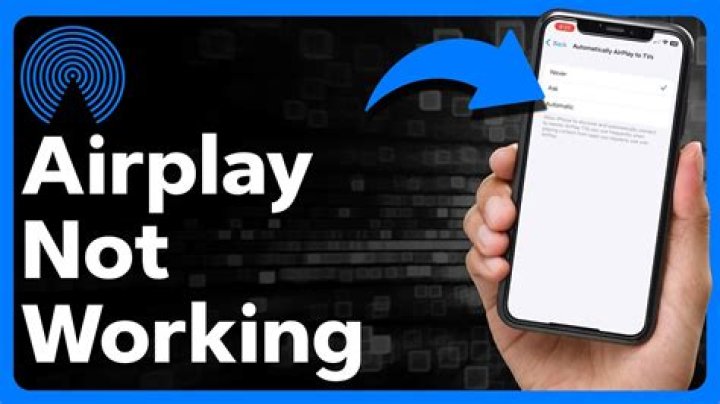 What should I do if my airplay is not working?