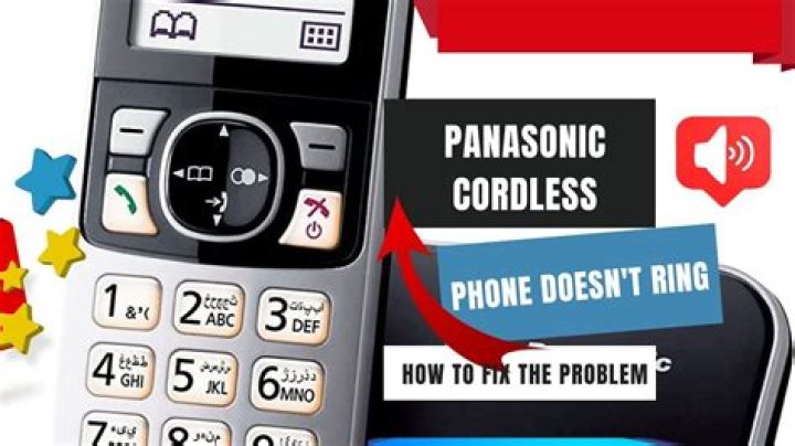 What should I do if my Panasonic phone is not working?