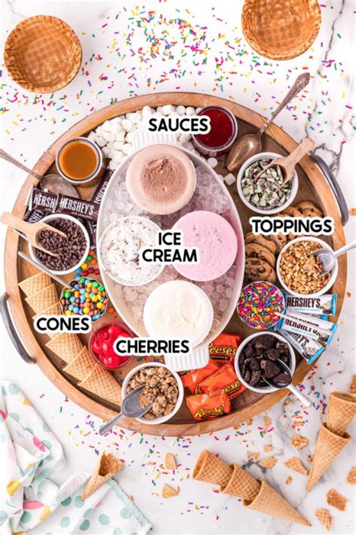 What should I put on ice cream?