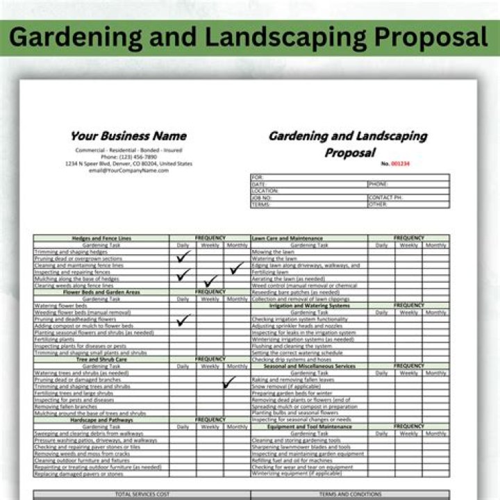 What should I talk about in an interview for a landscaping job?