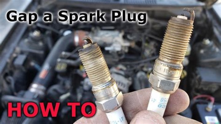 What should the gap on my spark plugs be?