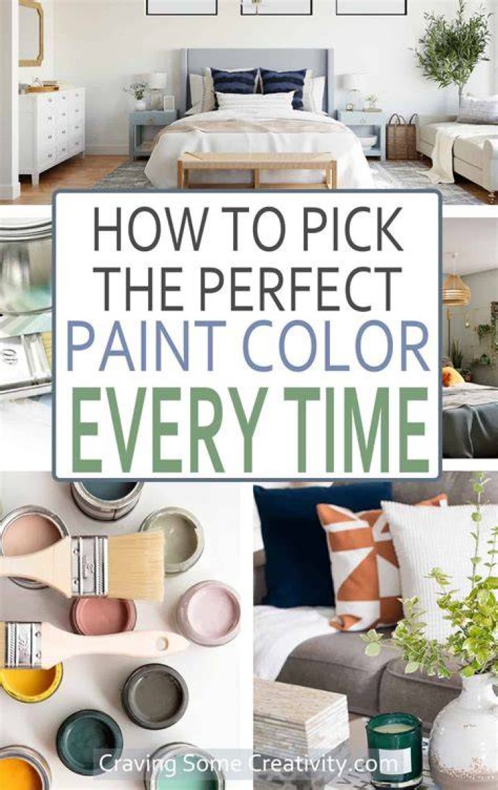 What three things must you consider before choosing a color for a room?