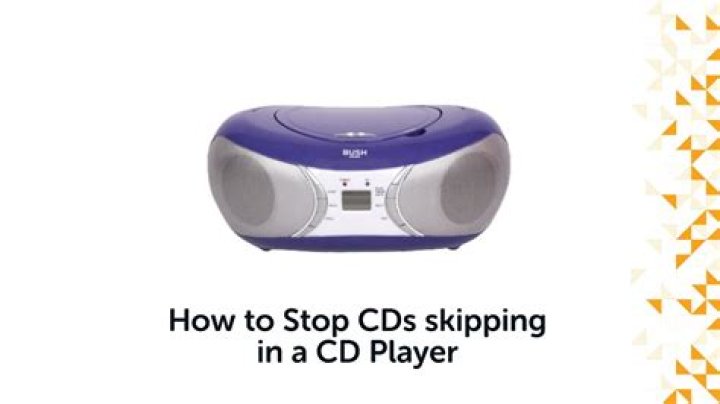 What to do if a CD is stuck in a CD player?