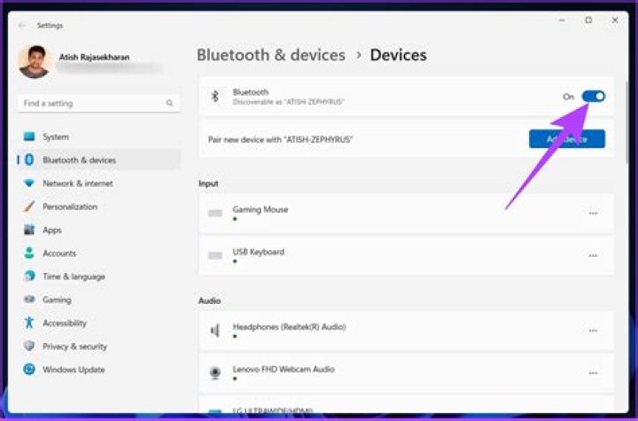 What to do if there is no option to turn on Bluetooth?