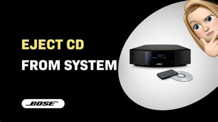 What to do if your CD is stuck in Your Bose player?