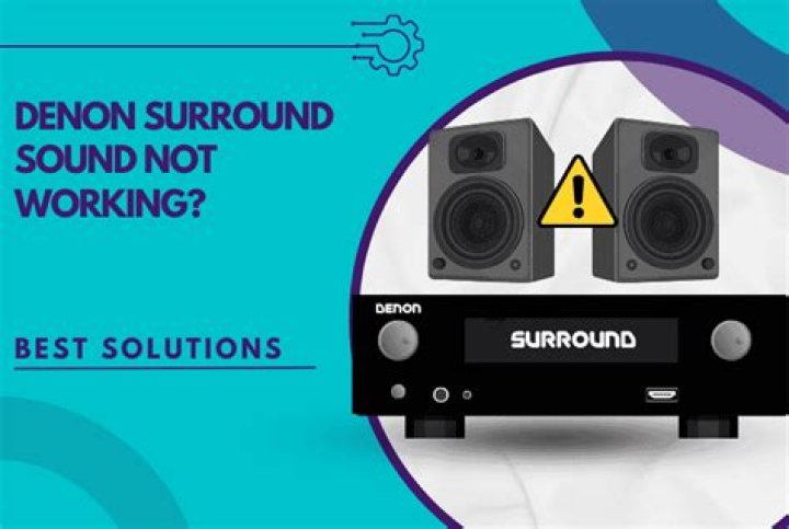 What to do if your Denon DAB is not working?