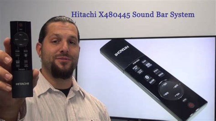 What to do if your Hitachi sound bar does not work?