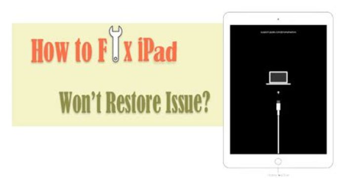 What to do when your iPad cannot be restored?