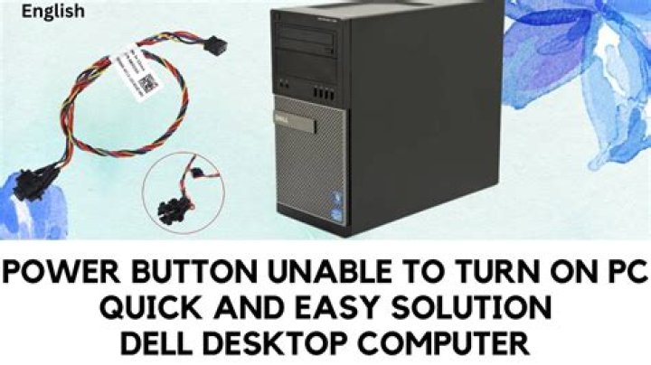 What to do when your power button is blinking red?