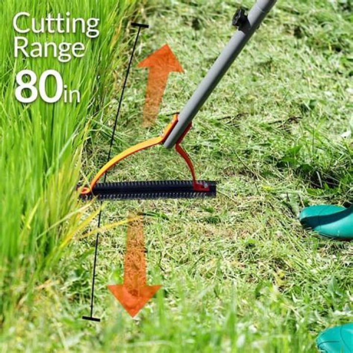 What tool is best for cutting tall grass?