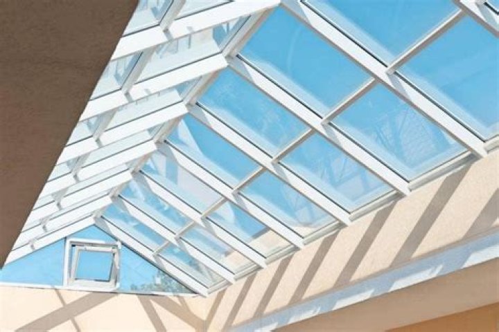 What type of glass is ideal for skylights?