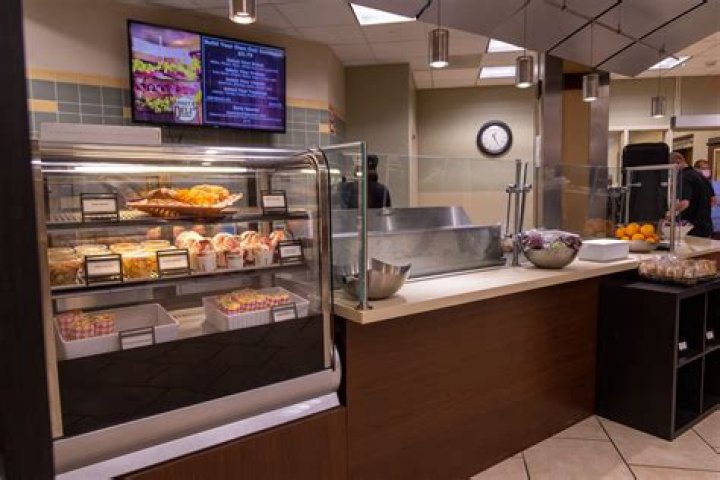 What was the cafeteria called on the Titanic?