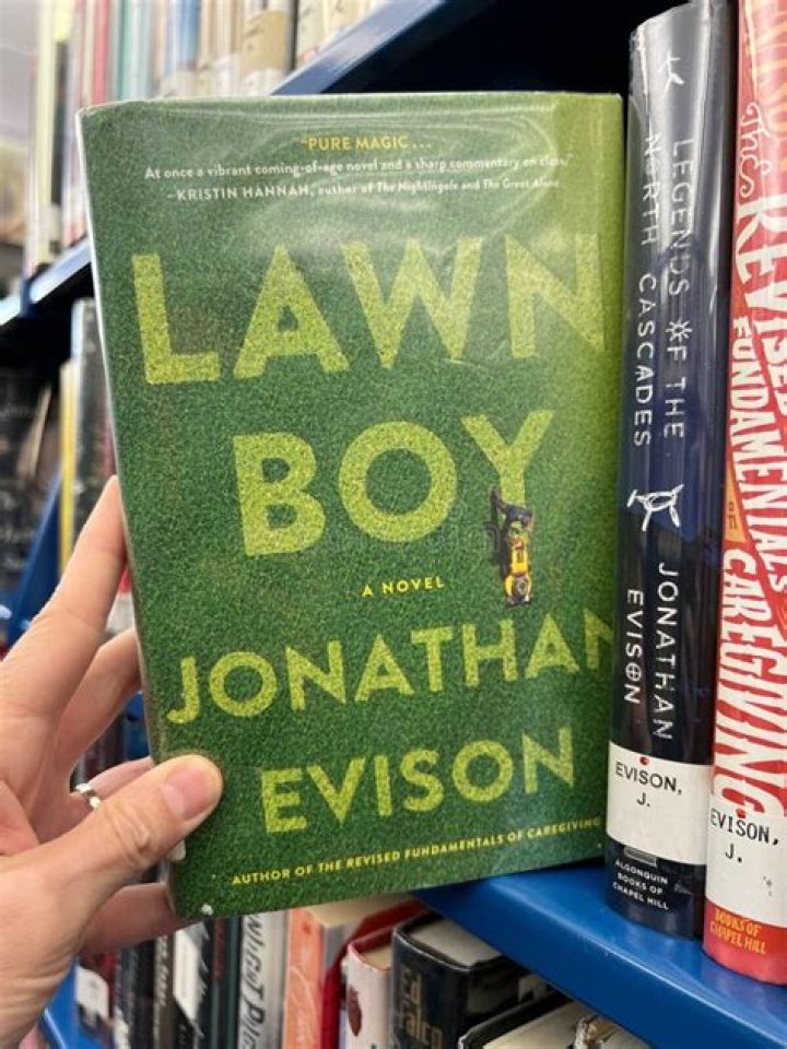 What was the conflict in the book Lawn Boy?