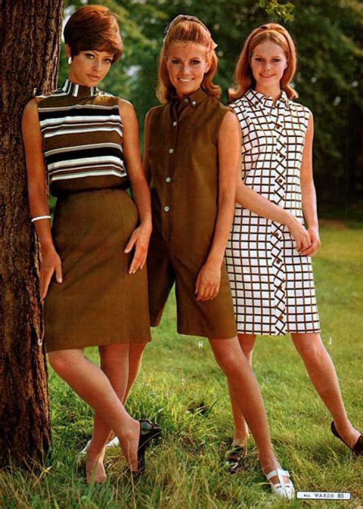 What was the fashion for women in the 1960s?