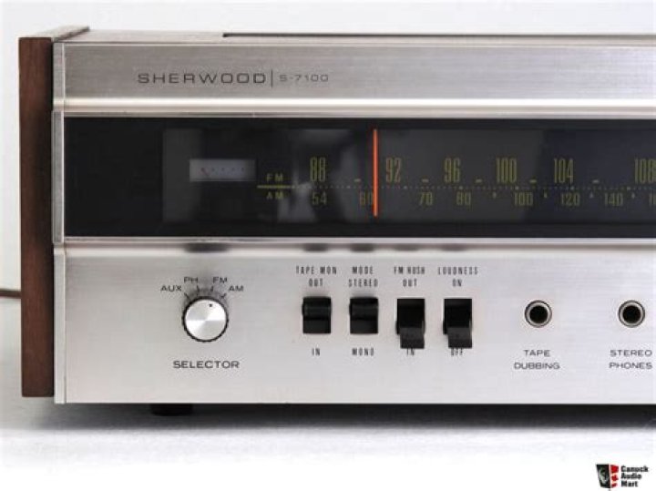 What was the quality of the Sherwood s-7100?