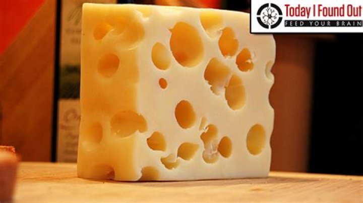 What white cheese has holes?