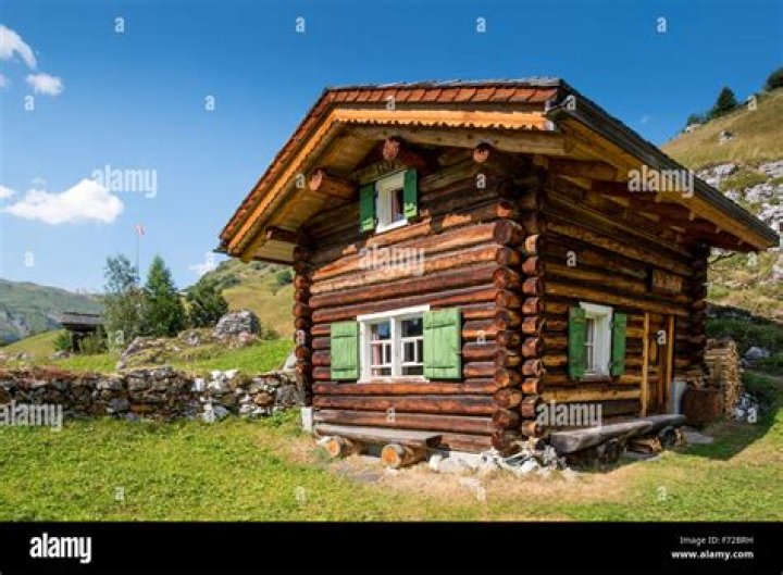 What wood are Swiss chalets made of?