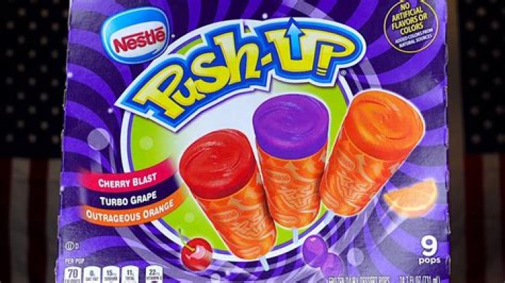 What year did push ups Ice Cream come out?