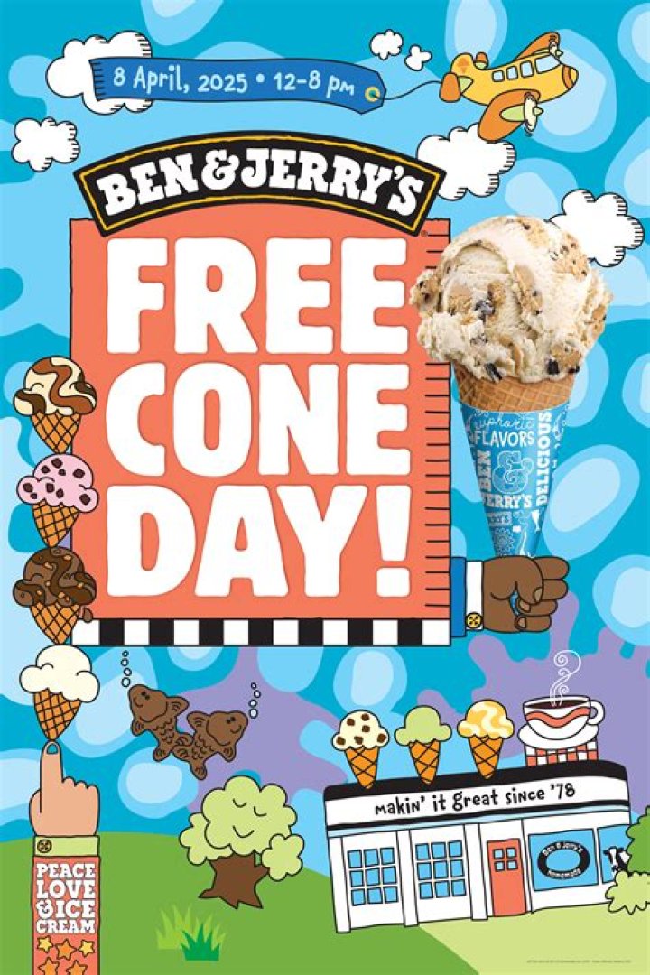 What year was first Free Cone Day?