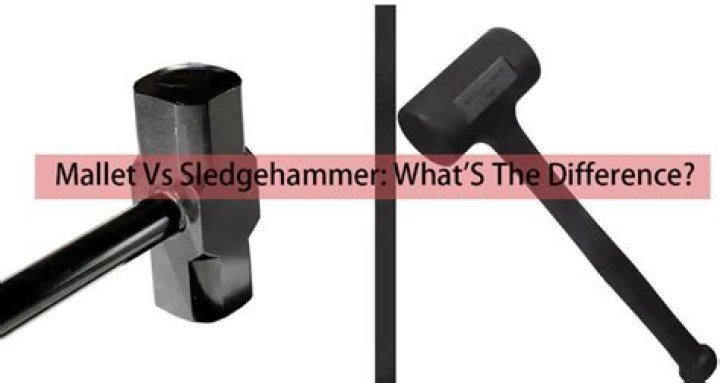 Whats the difference between a mallet and a hammer?